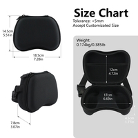 Étui de transport rigide en EVA imperméable et protecteur pour manette de jeu, sac de rangement pour manette de jeu PS5 / PS4 / X-Box