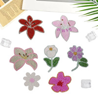 Appliques Couronne Numérique en Cristal Perlé Faites à la Main, Ornements DIY pour Sacs et Vêtements, Écussons Brodés pour Chapeaux, Accessoires Vestimentaires