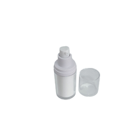 Flacon vide double couche pour fond de teint liquide et base de maquillage, flacon pompe sans air remplaçable