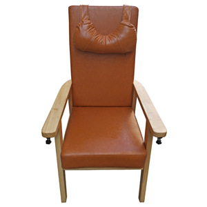 Hospital Chair Solid Wood Frame High Elasticity Sponge Seat Cushion <b>Backrest</b> For Adults And Elderly - Product Image 2