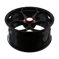 Jantes en alliage forgé monobloc noires de course MHT Custom 18 19 20 21 22 pouces Centerlock 5x114.3 5x127 5x120 pour BMW G80 Corvette