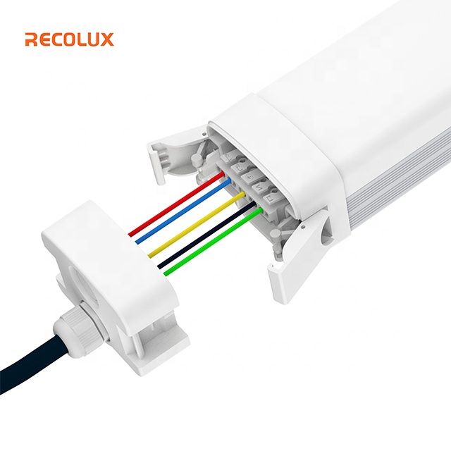 4ft мощность регулируемая 120 градусов IP65 Светодиодная лампа Tri-proof для парковки автомобилей