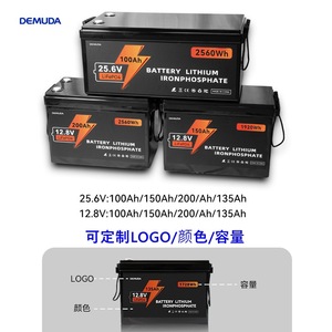 Demuda แบตเตอรี่ลิเธียมเหล็กฟอสเฟต12.8V 150Ah 1920Wh ชาร์จใหม่ได้ใช้ในอุตสาหกรรม - Product Image 4