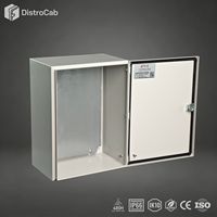 Boîtier industriel grand format vide testé en pulvérisation salée L CE IP66 480H, boîtier HMI pour l'automatisation industrielle DistroCab EB