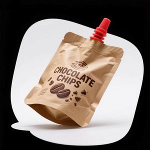Bolsa de Aluminio Ecológica para Alimentos, Impresa en Huecograbado, con Base, Personalizable con Logotipo, Biodegradable y Desechable, Suministro de China - Product Image 4
