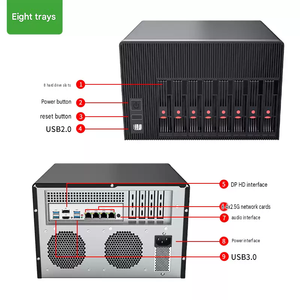Servidor NAS BKHD Q670 de 6 Bahías/8 Bahías, Intel de 12.ª, 13.ª y 14.ª Generación, DDR5, 4 x 2.5G, 8 SATA, M2 NVMe - Product Image 5