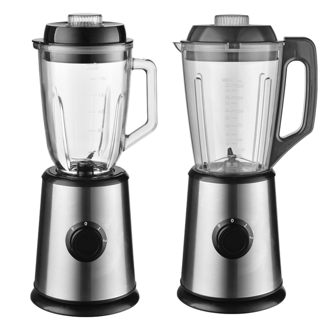 1.5L Big Capacity Electric Stand Mixer with Tilt-Head Design Stainless Steel Body Glass Cup 1000W Household Food Mixer Machine