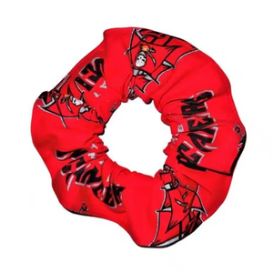 Tennessee Titans Hair Tie Custom Bills Mafia Helmet Tie Die Hair Tie 32 NFLTeam Tela Hair Scrunchie Impreso Band Senior Sense - Product Image 2