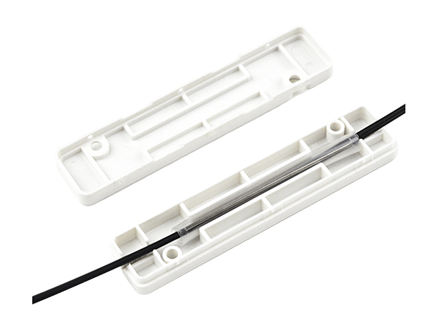 ABS Plastic Fiber Optic Accessorie 1 Core Waterproof Cable Joint Box For Protect Splice Tray