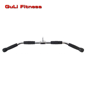 Guli Thiết Bị Tập Thể Dục Tại Nhà Thanh Kéo Uốn Cong Thanh Kéo Xuống Thanh Lát Phụ Kiện Gắn Máy Cáp Với Tay Cầm Cao Su - Product Image 2