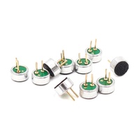 Microphone électret miniature 4522 4522P, dynamique, omnidirectionnel, 4,5*2,2 mm, 2V, 2,2K, avec broche, capsule électret pour jouet