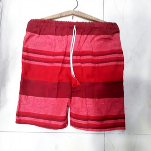 Nuevos Pantalones Cortos de Hombre a Rayas, Hechos a Mano con Algodón Transpirable, Cierre con Cordón, para Moda Casual, Exportador Mayorista de India - Product Image 1