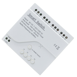 G0203 Módulo de interruptor de relé inalámbrico WiFi inteligente de 4 canales 7-32V 4CH Receptor RF Funciona con la aplicación EWeLink - Product Image 5