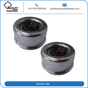 2.72\" EZ <b>Grease</b> Lube Dust Cap Good Condition Metal Rubber Plug for Trailer Hubs Trailer Parts & Accessories - Product Image 2