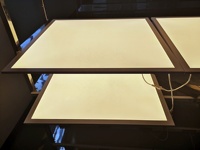 Plafonnier LED Moderne pour Hôpital 60x60 595x595MM 220-240V IP65 Étanche 4000K/6000K Anti-Éblouissement Haute Rendu des Couleurs CRI 90 Installation Facile