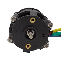 Moteur BLDC à aimant permanent, refroidissement industriel efficace, diamètre 38 mm, contrôleur de vitesse de moteur DC pour ventilateur d'appareil ménager haute vitesse