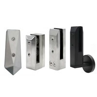 Support de fixation carré en acier inoxydable pour panneaux de verre trempé, idéal pour escaliers, balcons, piscines et clôtures – Vente directe usine