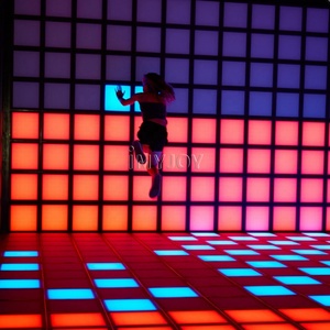 Sol interactif LED pour salle de jeux, type arène, avec grille de pixels en <span class=keywords><strong>U</strong></span>, pour jeu de fuite en intérieur à durée limitée, jeu de sol et mur, et jeu sportif - Product Image 1