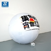 Ballon publicitaire gonflable personnalisé pour la décoration d'événements, idéal pour les scènes, les fêtes et les marchés en plein air