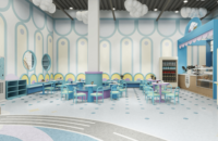 Aménagement Commercial Personnalisé pour Magasins, Décoration de Aires de Jeux pour Enfants, Mobilier de Restaurant Parent-Enfant, Usine
