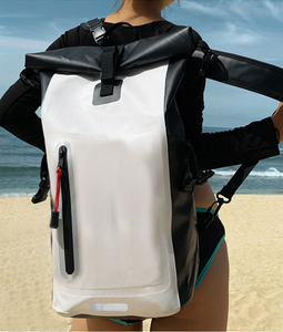 Mochila Deportiva Impermeable de 20-36L para Montañismo, Viajes y Campamento, con Cierre Enrollable, de Poliéster y Malla Transpirable, Diseño Moderno - Product Image 5