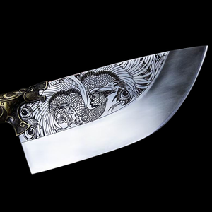 Serie di coltelli durevoli da cucina cinese facile da <span class=keywords><strong>tagliare</strong></span> verdure, <span class=keywords><strong>carne</strong></span>, frutta e pesce - Product Image 6