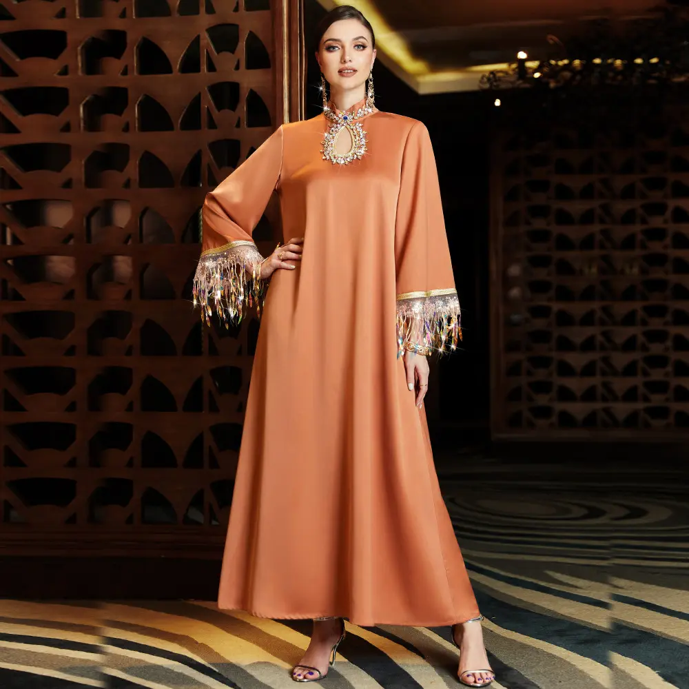 Vêtements modernes pour musulmans, caftan luxueux marocain de Dubaï, vêtements islamiques, robe pour femmes arabes, abaya