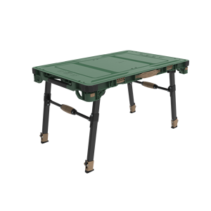 Carretilla de mano plegable para exteriores 3 en 1 con logotipo OEM de mesa, almacenamiento compacto, capacidad de 68KG - Product Image 1