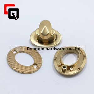 Cao cấp sang trọng sang trọng ví khóa Khóa cho túi xách hiện đại Thiết kế leathercraft phụ kiện lần lượt khóa Clasp - Product Image 5