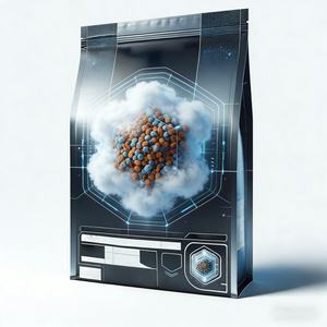 Factory Custom Printed Logo Recyclable Printed Flat Bottom Zipper Pouch Eco-friendly for Dog Cat Pet Food <b>Packaging</b> <b>Bag</b> - Product Image 5