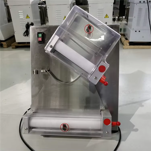 Nouvelle machine à étaler la pâte à base de farine en acier inoxydable pour la pressage des nouilles et la formation de pizzas, semi-automatique/automatique - Product Image 5