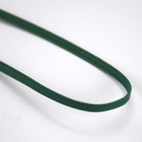 Cordón Elástico de Poliéster de Alta Calidad de 5 mm, 6 mm y 9 mm, Cinta Elástica Trenzada de Colores para Ropa Deportiva, Zapatos y Manualidades