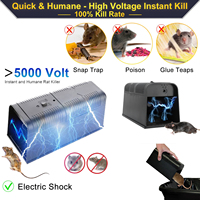 Safe Clean 5000V 2W Rat Zapper électrique rongeur efficace souris humaine piège tueur pour Rats et souris