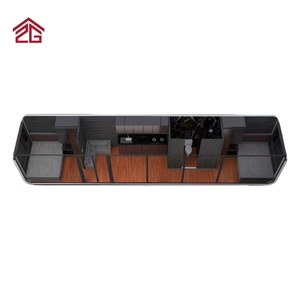 Maison de conteneur Apple moderne préfabriquée personnalisable, bureau ou chalet de vacances, prête à l'emploi, villa de <span class=keywords><strong>luxe</strong></span>, maison <span class=keywords><strong>mobile</strong></span>, <span class=keywords><strong>luxe</strong></span>, tout étoiles - Product Image 3