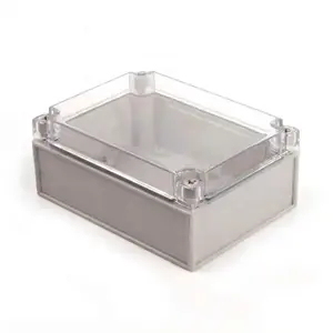 SAIPWELL Plastic box with clear lid Custom Enclosure box IP66 Waterproof Junction Box With Transparent cover