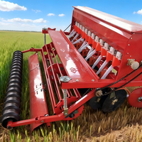 Machine de semoir de blé agricole à haute efficacité de vente chaude pour le blé, le riz des hautes terres et le sorgho