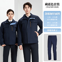 Veste de travail rembourrée pour homme, hiver, 2 pièces détachables, anti-froid, vêtements de protection pour le travail
