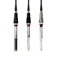 Sensor pH Elektroplating RK500-12B 0-14pH 4-20mA/RS485 Modbus IP68 Akurasi 0.01pH Tekanan Tinggi Manufaktur PCB Logam