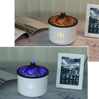 Cadeau Portable Creative Flamme Volcanique 300ml Humidificateur Mini Volcan Diffuseur