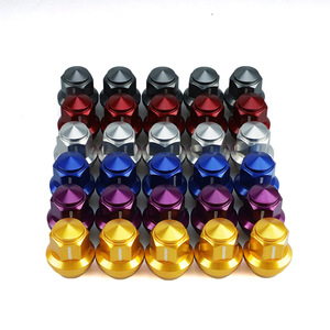 น็อตล้ออะลูมิเนียมอัลลอยด์ Getitall M12x1.5 ขนาด 35 มม. แบบปลายแหลม สำหรับอัพเกรดล้อ - Product Image 1
