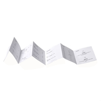 Folleto Plegable Tipo Z al por Mayor, Impresión Offset Personalizada, Papel Reciclado, Manual de Usuario del Producto, Inserto de Embalaje