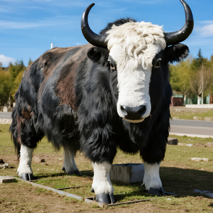 Tùy chỉnh Hoang Dã yak mô hình thực tế animatronic tây tạng động vật cho cao nguyên công viên chủ đề vườn thú triển lãm văn hóa Bảo tàng trang trí nội thất làm nhựa - Product Image 6