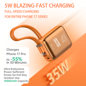 PB930 พาวเวอร์แบงค์ขายส่ง ความจุ 20000mAh ชาร์จเร็ว 45W สายชาร์จคู่ในตัว รับผลิตแบบ OEM ODM สำหรับผู้จัดจำหน่ายทั่วโลก - Product Image 5