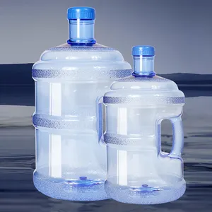 Hızlı teslimat toptan 3L 5 litre 7.5 ltr 11 lt 13 l 15 lts 18L özel içecekler için özelleştirilmiş plastik şişe