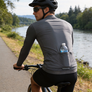 WOSAWE Vente en gros Vêtements de vélo réfléchissants pour hommes Maillots de cyclisme à séchage rapide - Product Image 4
