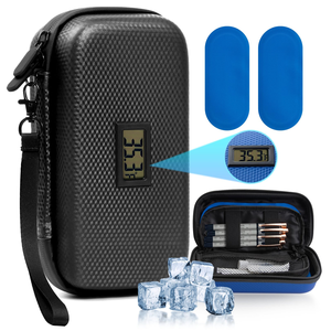 Grosir kustom EVA Insulin Travel Case isolasi Travel penyelenggara obat untuk Insulin pena dan perlengkapan <span class=keywords><strong>diabetes</strong></span> tas bawa - Product Image 1