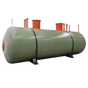 20,000 Litres underground double wall diesel and gasoline fuel storage tank for petrol station