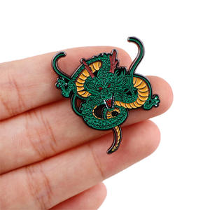 Sming Pinnen Wukong Cartoon Dragon Emaille Pin Saiyan Prins Revers Badge Kunstmatige Man 18 Pin Custom - Product Image 4