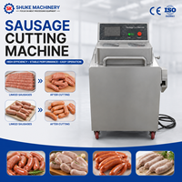 Máquina Industrial Automática para Enlazar Salchichas |   Equipo de Alta Velocidad para Cortar y Retorcer Salchichas para el Procesamiento de Carne