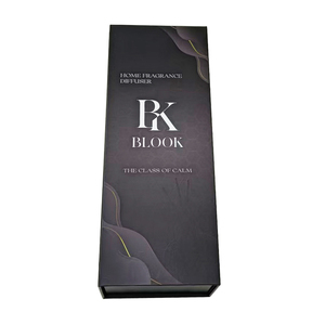 Cajas Rígidas Magnéticas Negras Personalizadas para Botellas de Perfume, Embalaje de Regalo Cosmético de Lujo, Biodegradables, Reutilizables, Materiales Reciclados, Acabado Mate - Product Image 2